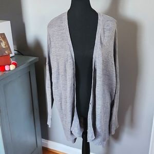 Free People Women's Gray Cardigan